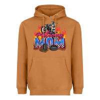 Meerkat motocross mom Heavyweight Hoodie - Zillion Design Studio