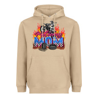 Mushroom motocross mom Heavyweight Hoodie - Zillion Design Studio