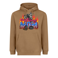 Toasted Coconut motocross mom Heavyweight Hoodie - Zillion Design Studio