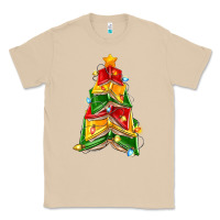 Mushroom christmas book tree Classic Tee - Zillion Design Studio