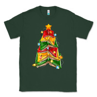 Christmas Book Tree Classic Tee | Teevron
