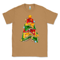 Toasted Coconut christmas book tree Classic Tee - Zillion Design Studio