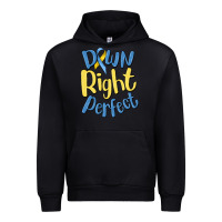 Black down right perfect Urban Hoodie - MaliasSmallBusiness