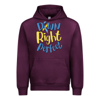 Mauve Wine down right perfect Urban Hoodie - MaliasSmallBusiness