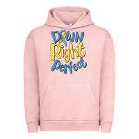 Pigment Salmon down right perfect Urban Hoodie - MaliasSmallBusiness