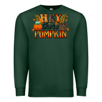 Sports Green hey there pumpkin Premium Sweatshirt - RacoonDesign