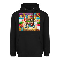 Black nacho average teacher Heavyweight Hoodie - CTS Tumbler Store