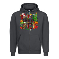 Smoke santa's favorite pct Zipper Hoodie - Zillion Design Studio
