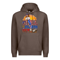 Coffee Chill the fourth out 4th of july Premium Hoodie - NancyCooperArtShop
