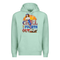 Seafoam Chill the fourth out 4th of july Premium Hoodie - NancyCooperArtShop