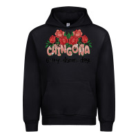 Black chingona every damn day Urban Hoodie - MaliasSmallBusiness