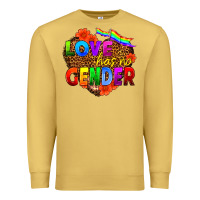 Antique Gold love has no gender Premium Sweatshirt - HRA Design Shop