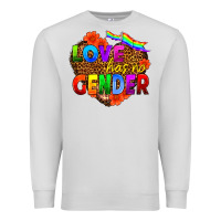Dove Grey love has no gender Premium Sweatshirt - HRA Design Shop