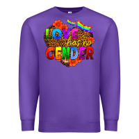 Purple love has no gender Premium Sweatshirt - HRA Design Shop
