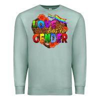 Seafoam love has no gender Premium Sweatshirt - HRA Design Shop