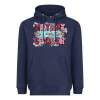 Navy naynay like a mom Heavyweight Hoodie - Zillion Design Studio