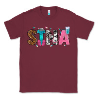 Burgundy stna Classic Tee - texasbilliewilder