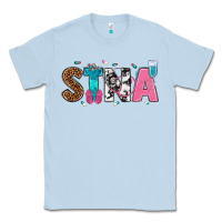 Dusty Blue stna Classic Tee - texasbilliewilder