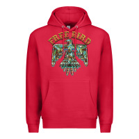 Cardinal free bird feathers thunderbird Premium Hoodie - BarkalooDesign