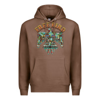 Chestnut free bird feathers thunderbird Premium Hoodie - BarkalooDesign