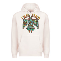 Pale Pink free bird feathers thunderbird Premium Hoodie - BarkalooDesign