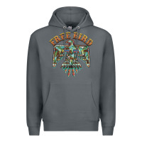 Rock free bird feathers thunderbird Premium Hoodie - BarkalooDesign