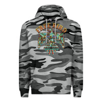 Slate Camo free bird feathers thunderbird Premium Hoodie - BarkalooDesign