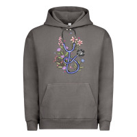 Pigment Tornado floral stethoscope Urban Hoodie - MaliasSmallBusiness