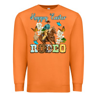 Carrot Happy Easter rodeo Premium Sweatshirt - OliviaCreatesArt