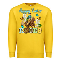 Lemon Happy Easter rodeo Premium Sweatshirt - OliviaCreatesArt