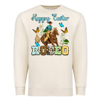 Sandshell Happy Easter rodeo Premium Sweatshirt - OliviaCreatesArt