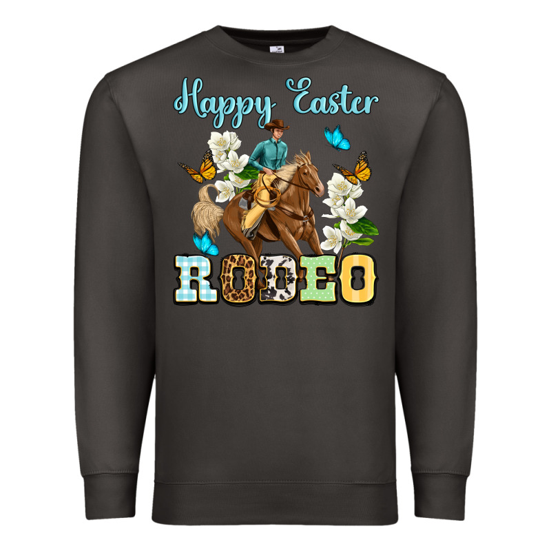 Happy Easter Rodeo Premium Sweatshirt by OliviaCreatesArt | Teevron