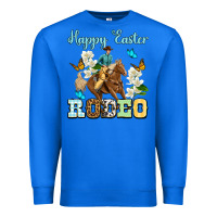 True Royal Happy Easter rodeo Premium Sweatshirt - OliviaCreatesArt