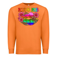 Carrot lgbtq kiss me Premium Sweatshirt - HRA Design Shop