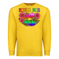 Lemon lgbtq kiss me Premium Sweatshirt - HRA Design Shop