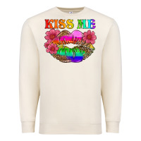Sandshell lgbtq kiss me Premium Sweatshirt - HRA Design Shop