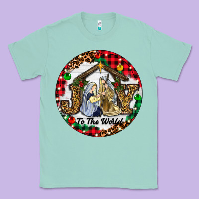 Christmas Joy To The World Classic Tee Designed By Ranaportraitstore