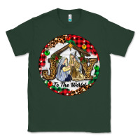 Sports Green Christmas Joy To The World Classic Tee - RanaPortraitStore