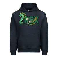 Navy two rex Urban Hoodie - MaliasSmallBusiness