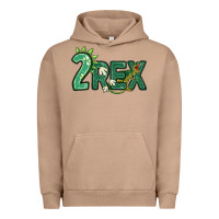 Pigment Burro two rex Urban Hoodie - MaliasSmallBusiness