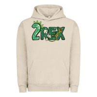 Pigment French Oak two rex Urban Hoodie - MaliasSmallBusiness
