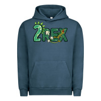 Pigment Midnight Navy two rex Urban Hoodie - MaliasSmallBusiness