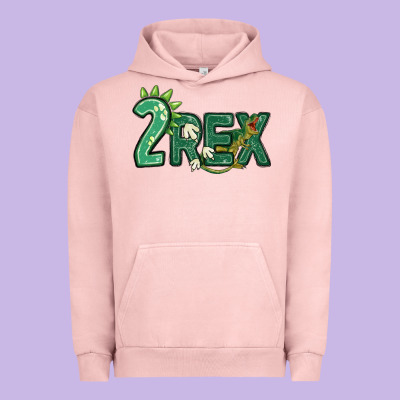 Two Rex Urban Hoodie Designed By Maliassmallbusiness