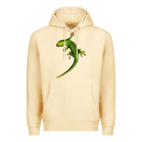 Pina Colada Green Lizard Illustrations Premium Hoodie - LillyAllenDesigns
