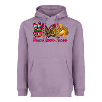 Lavender peace love tacos Heavyweight Hoodie - CTS Tumbler Store