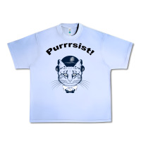 Grape Ice Purrrsist Urban Heavy Tee - Bettercallsaul