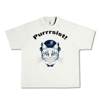 Pistachio Purrrsist Urban Heavy Tee - Bettercallsaul