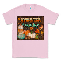 Bubblegum Pink sweater weather tumbler Classic Tee - BundleAndBundleShop