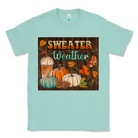 Seafoam sweater weather tumbler Classic Tee - BundleAndBundleShop