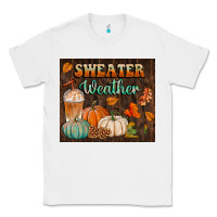 White sweater weather tumbler Classic Tee - BundleAndBundleShop